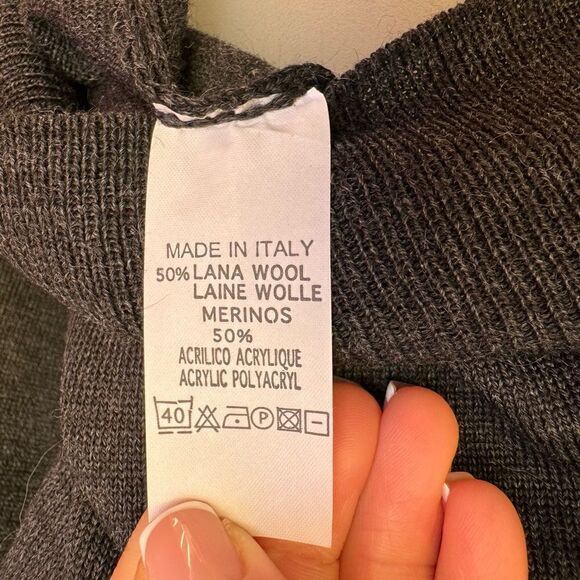 Coney Island Classic Knit Sweater Grey XL - Picture 6 of 6